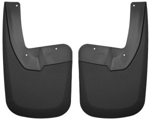 Ram 3500 Mud Guards - Rear - Husky Liners - Custom-Molded, FormFit, Husky Shield, With Factory Fender Flares - `10-`12
